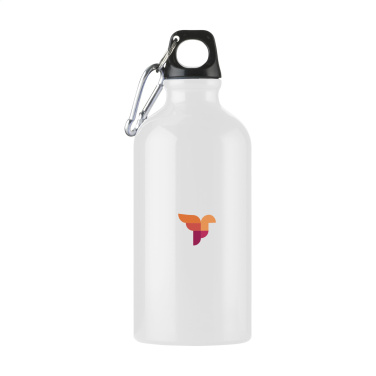 Logo trade advertising product photo of: AluMini GRS Recycled 500 ml water bottle